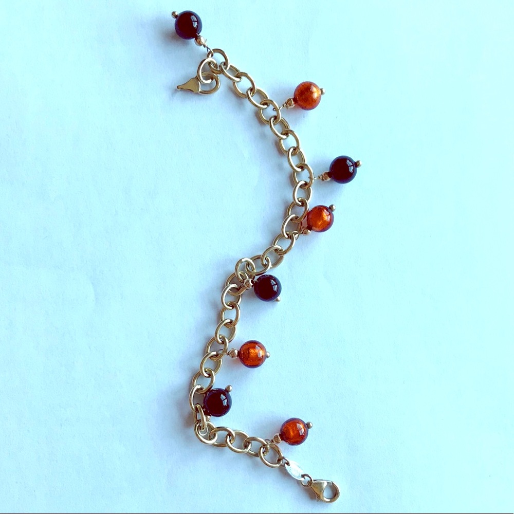 Gold Beaded Bracelet